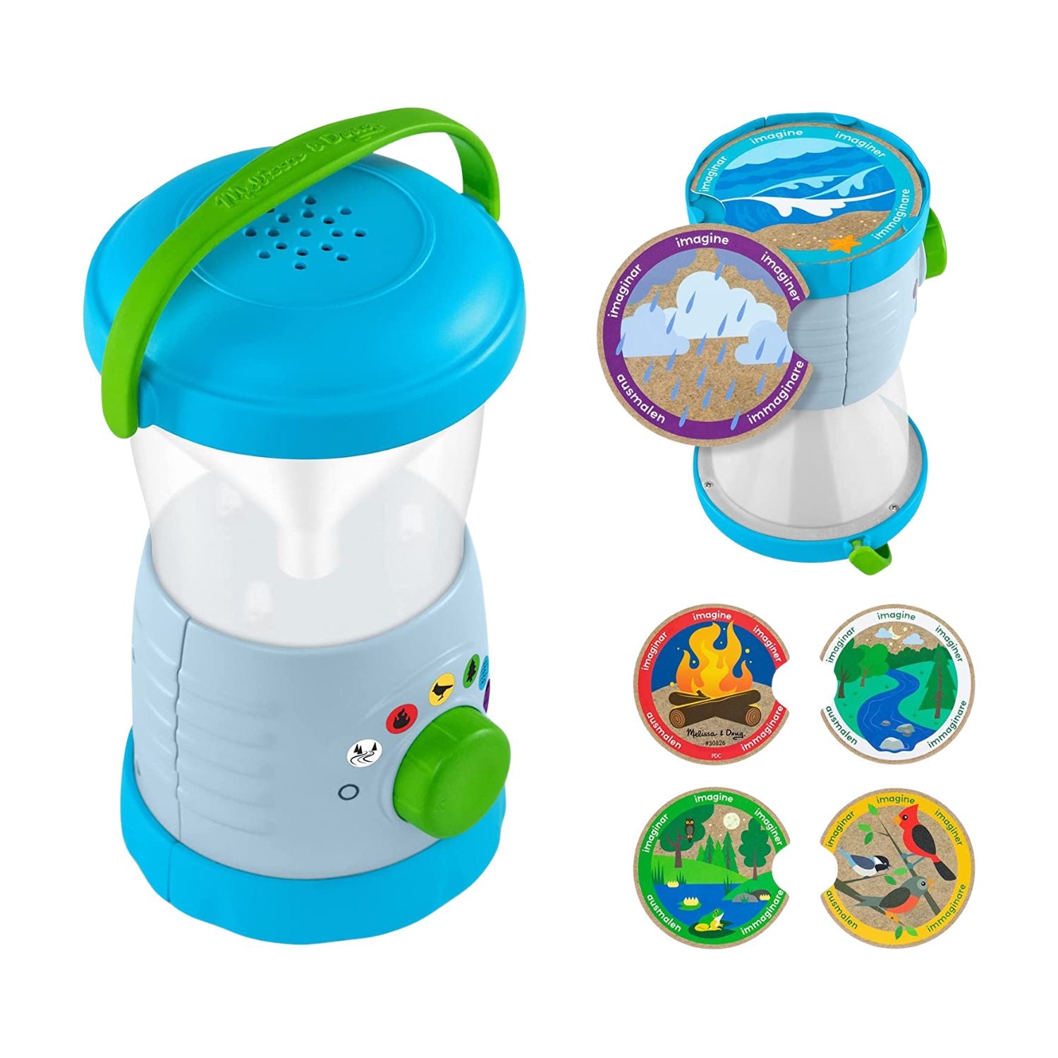Let's Explore Camping Lights and Sounds Lantern Play Set