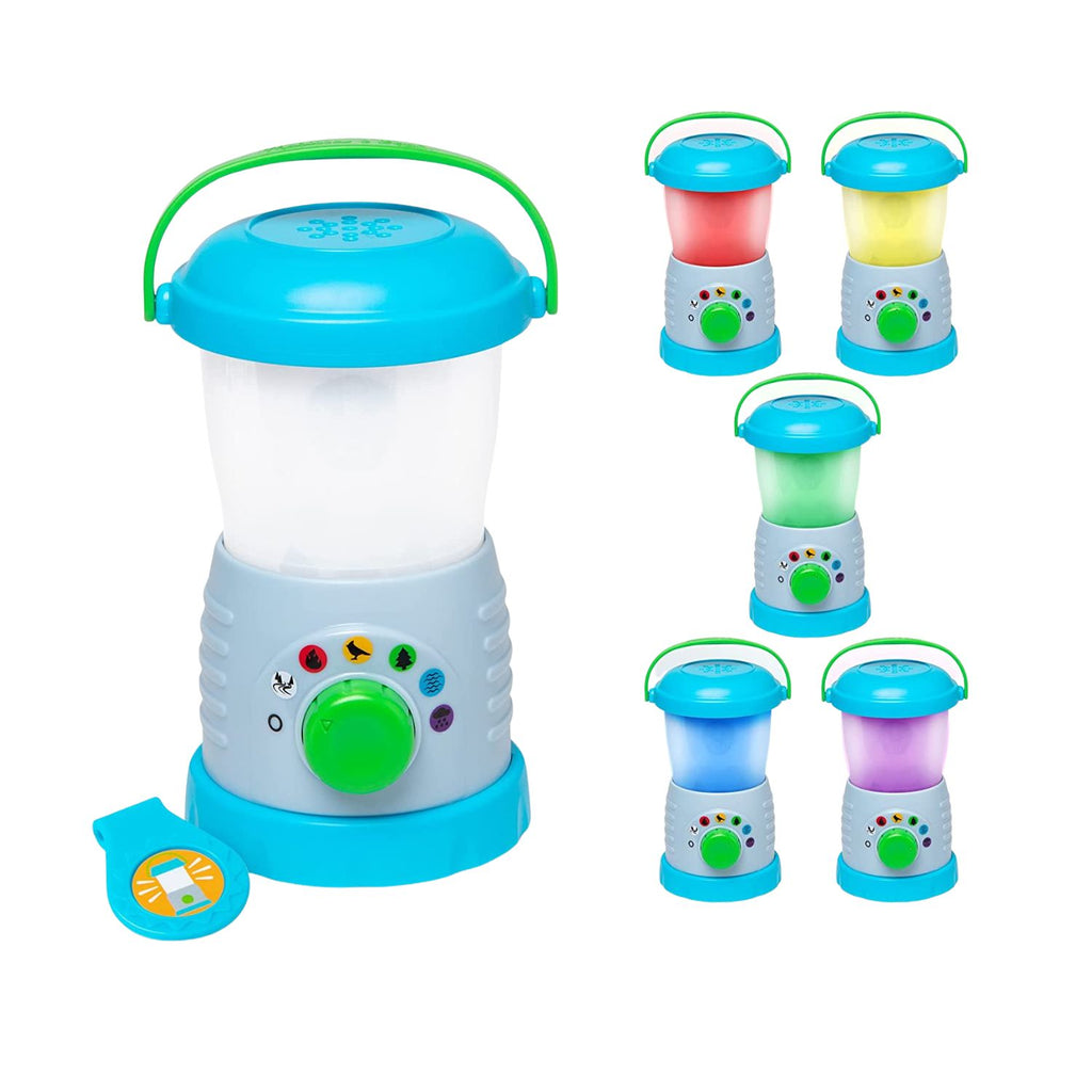 Let's Explore Camping Lights and Sounds Lantern Play Set