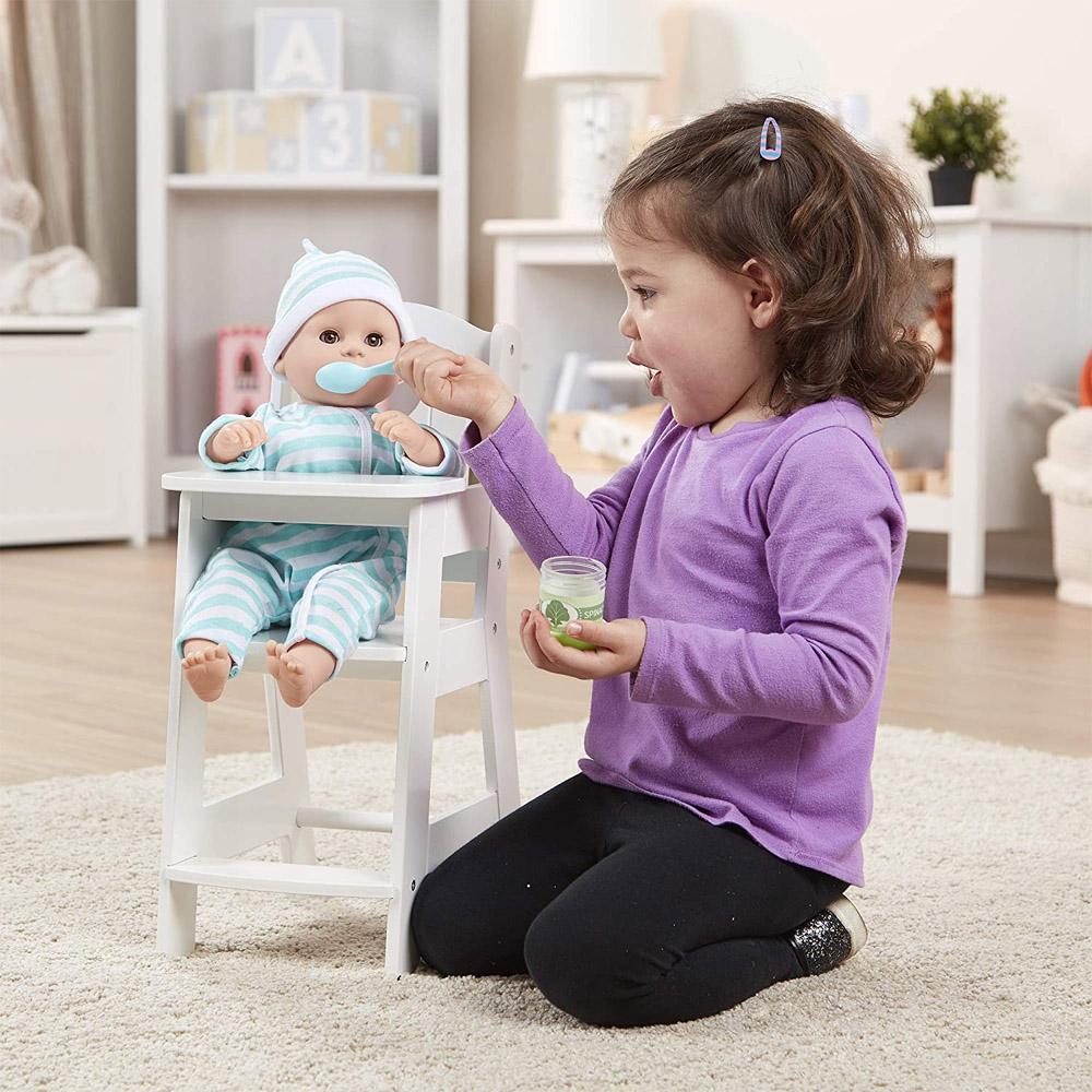Mine to Love - Wooden Play Highchair for Dolls