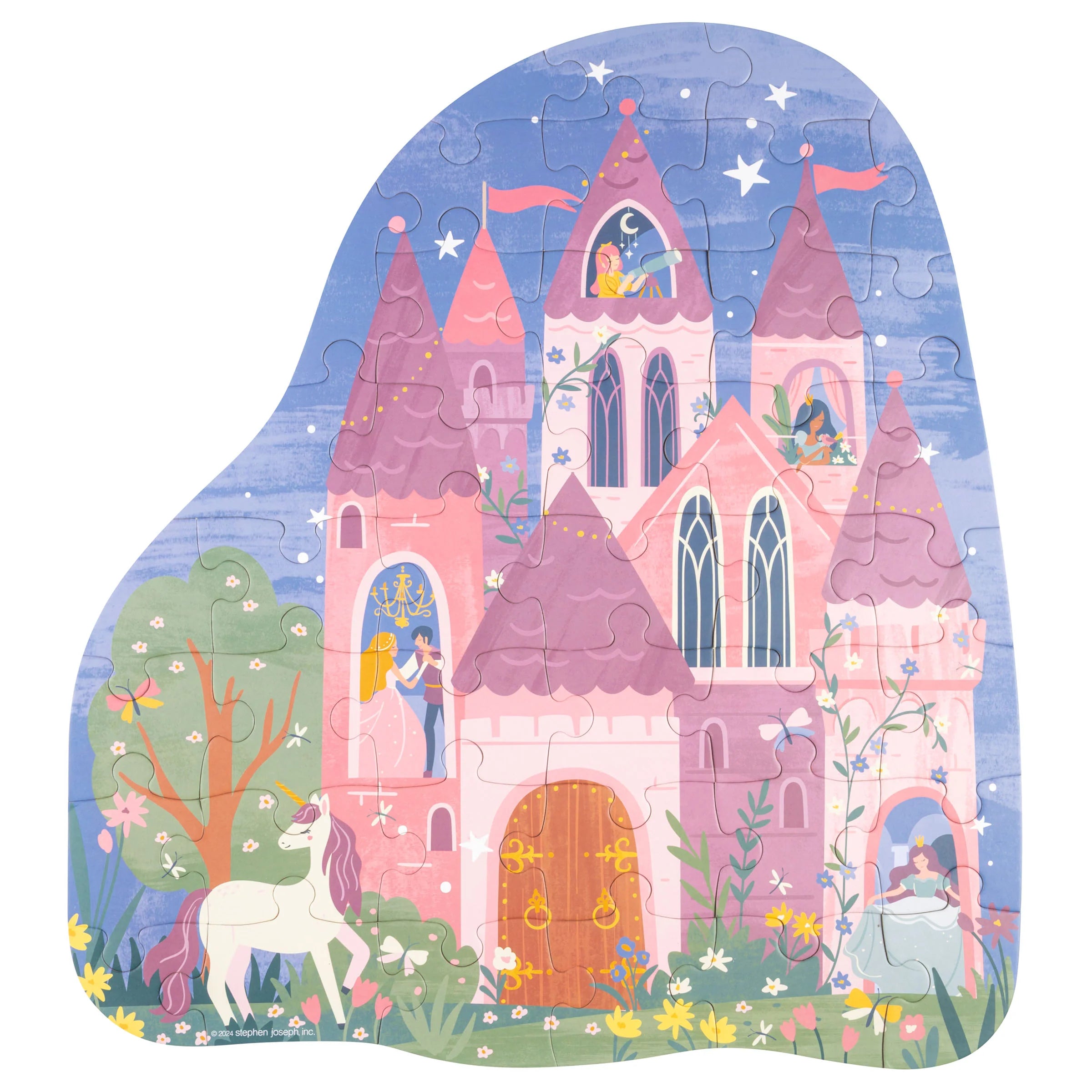 Shaped Jigsaw Puzzle - Unicorn