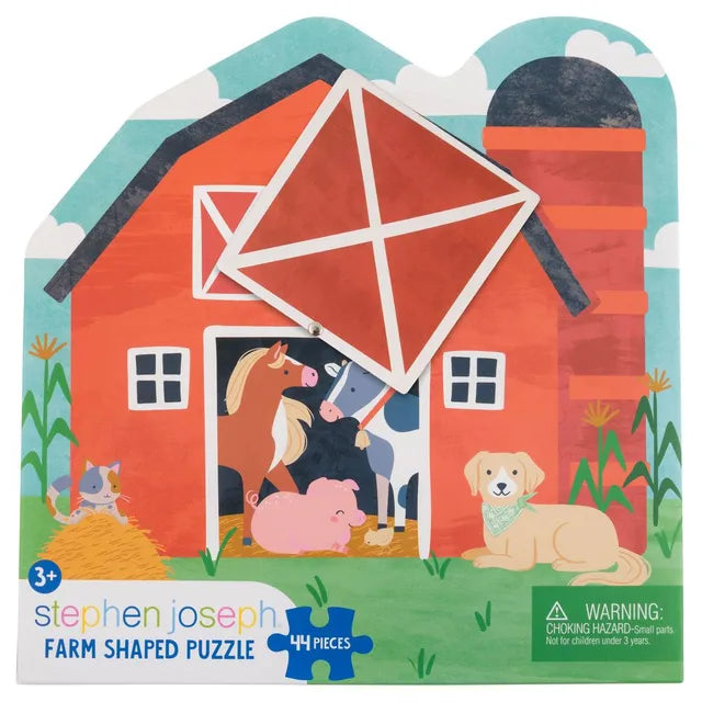 Shaped Jigsaw Puzzle - Farm