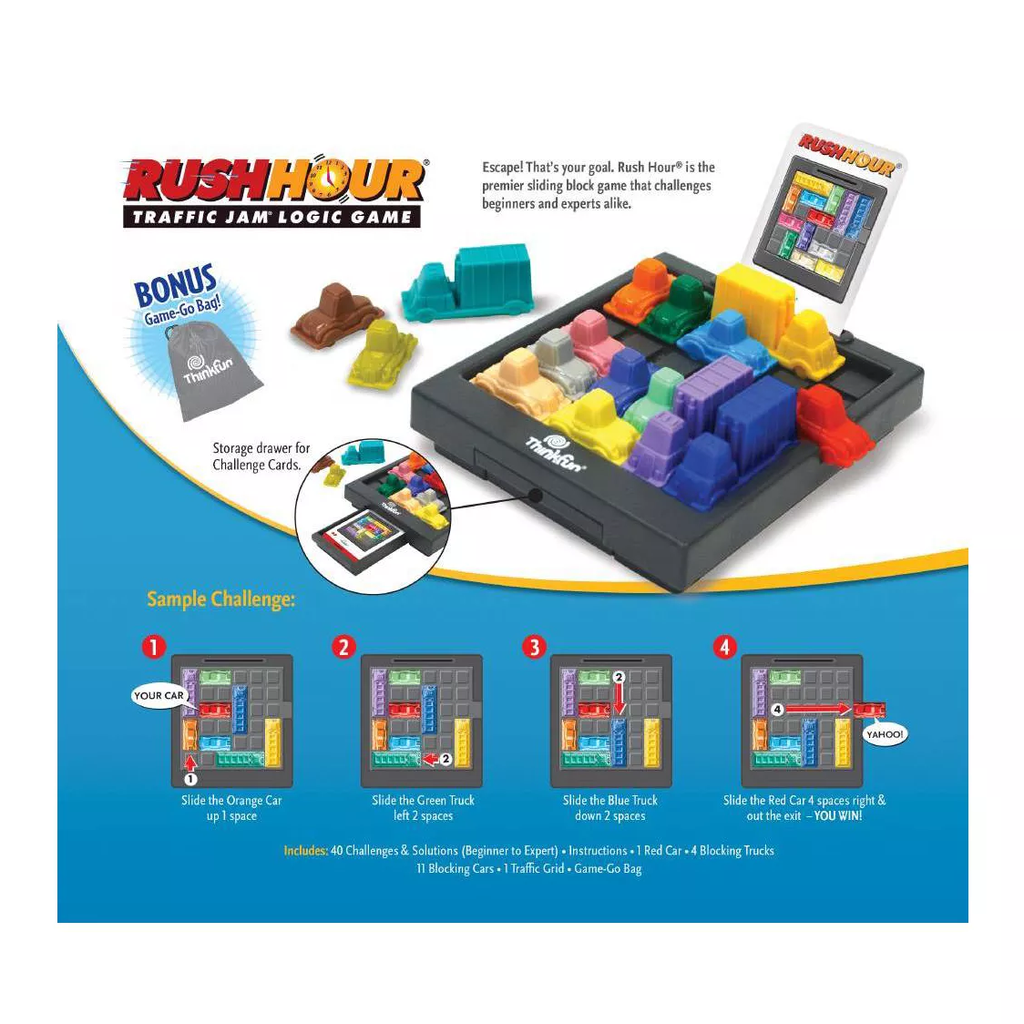 Rush Hour Traffic Jam Logic Game