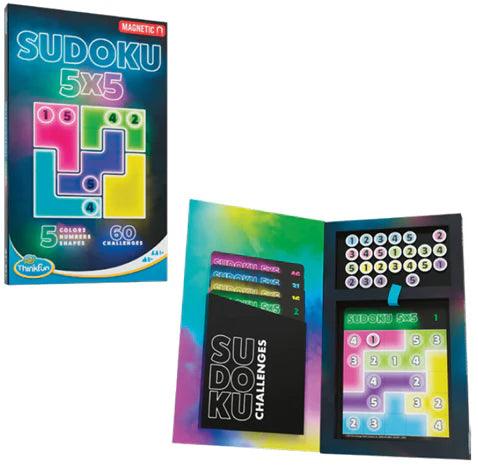 Sudoku 5×5 Magnetic Travel Puzzle
