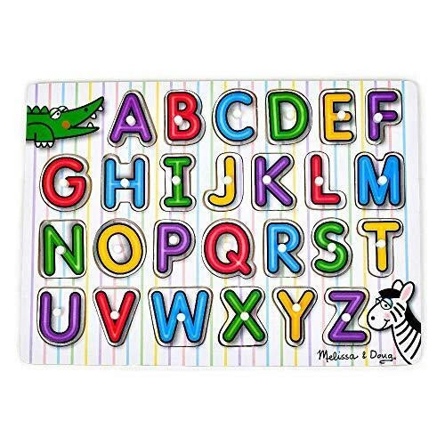 See-Inside Alphabet Peg Puzzle - 26 Pieces
